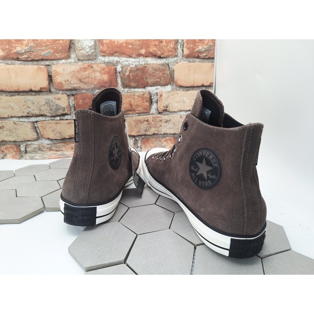 Converse Chuck‎ Taylor All Star Hi Suede Shoes Men Sz 12 Brown Suede Tabacoo - Picture 8 of 13